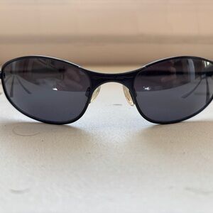 Oakley A wire polarized sunglasses